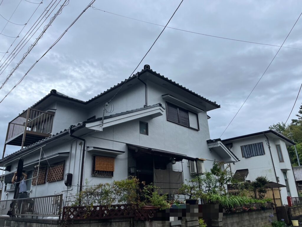 紀の川市　K様邸　外壁屋根塗装リフォーム工事